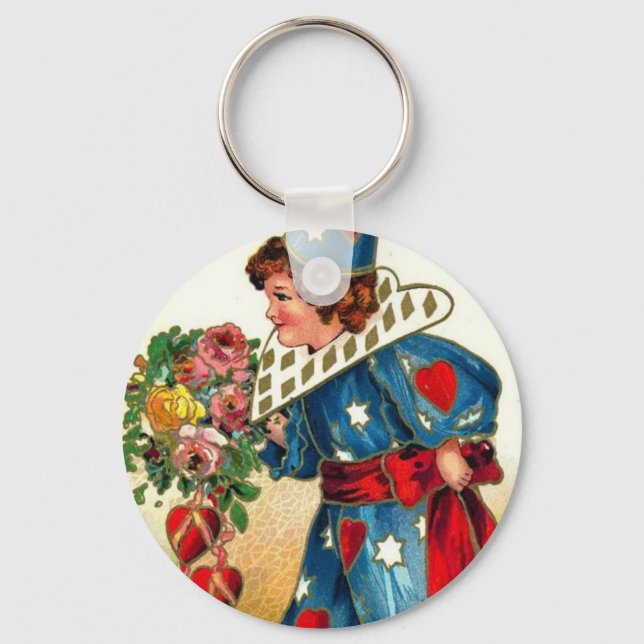 Llavero El pequeño Pierrot de San Valentín (Anverso)