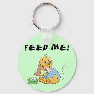 Llavero El perrito me alimenta las camisetas y los regalos