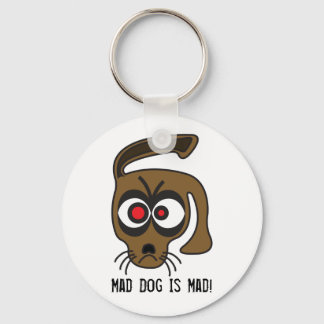 Llavero ¡El Perro Mad Está Mal!
