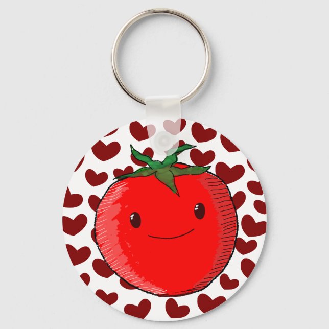 Llavero El Personalizado del tomate Lover (Anverso)