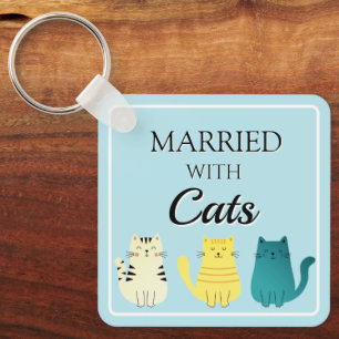 Llavero El personalizado divertido de Cat Lover