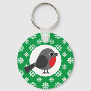 Llavero El Personalizado Robin con las copas de nieve