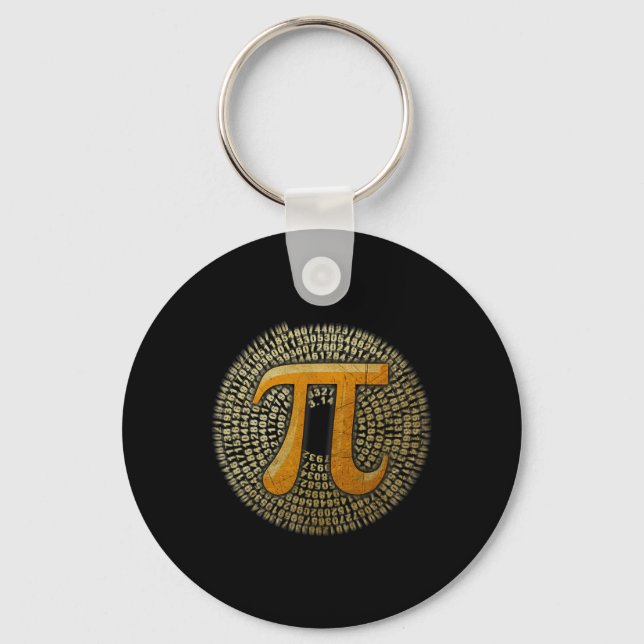 Llavero El Pi-día Espiral Oficial 3.14 Para Los Nerds Mate (Anverso)
