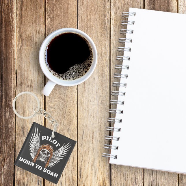 Llavero El Piloto Nació Para El Diseño Del Aire, Aviación, (Subido por el creador)