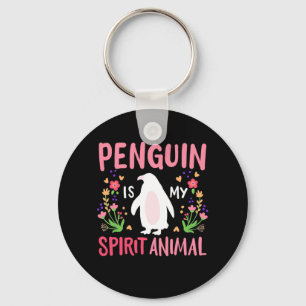 Llavero El pingüino es mi animal espiritual