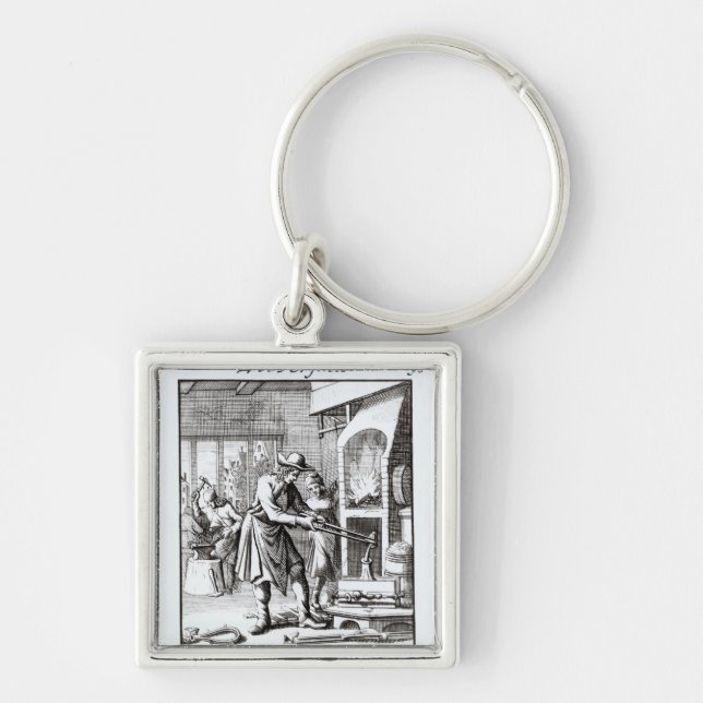 Llavero El platero, 1718 (Frente)