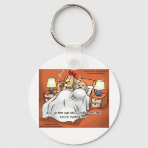 Llavero ¿El Pollo O El Huevo Llegaron primero? Divertidos 