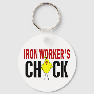 LLAVERO EL POLLUELO DEL TRABAJADOR DEL HIERRO