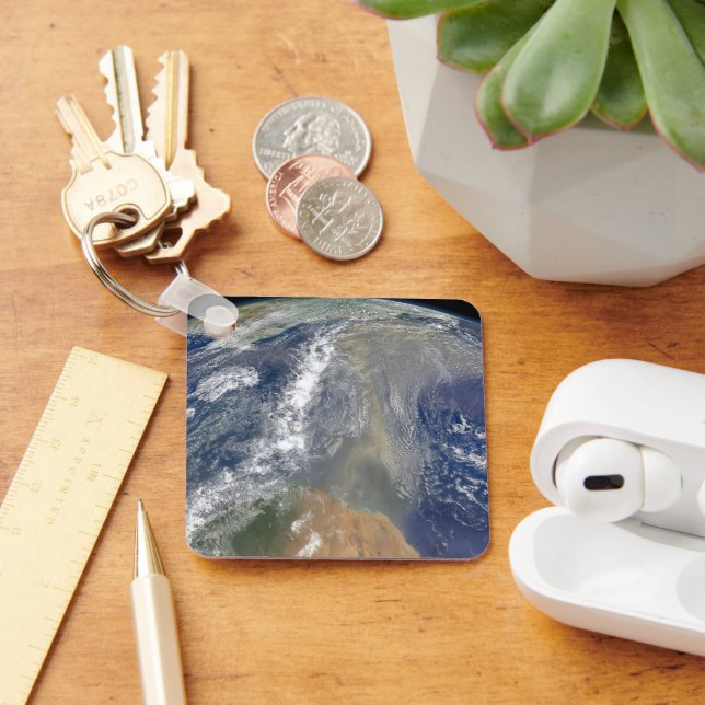 Llavero El polvo se dirige hacia Sudamérica (Escritorio )