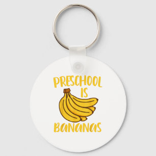 Llavero El Preescolar Es Un Profesor De Bananas Enseñando