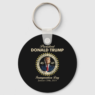 Llavero El presidente Donald Trump inaugura el 20 de enero