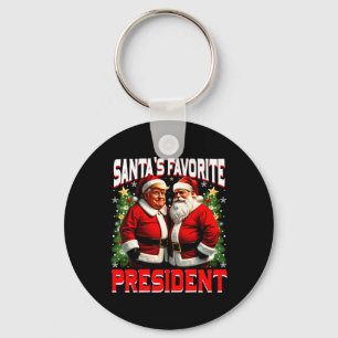 Llavero El presidente favorito de Santa Claus, Trump, conv