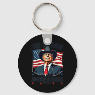 Llavero El presidente patriótico Donald Trump se desvanece
