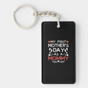 Llavero El primer día de mi madre como mamá