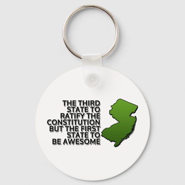 Llavero El primer estado que es impresionante (Anverso)