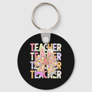 Llavero El profesor Bunny Coquette Bow Pencil Bunny Easter