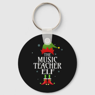 Llavero El profesor de música Elf Xmas Matanza Grupo de la