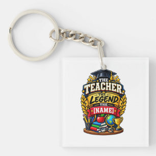 Llavero El Profesor La Leyenda Educador Personalizado