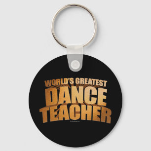 Llavero El profesor más grande de la danza del mundo