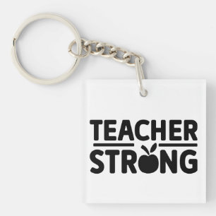 Llavero El profesor Strong Wordart