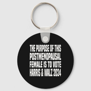 Llavero El propósito de esta mujer honrada post-menopáusic