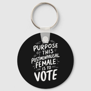 Llavero El Propósito De Este Post Menopausal Harris Walz