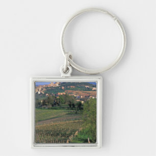 Llavero El pueblo de San Gimignano se encuentra en las ond