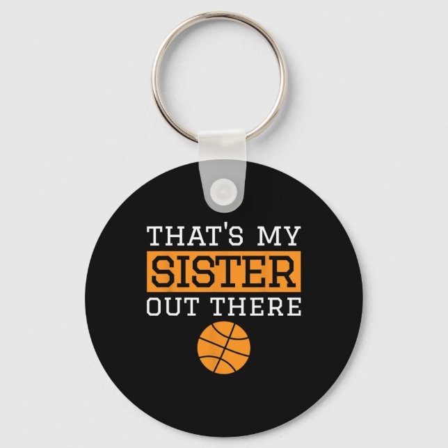 Llavero El regalo de hermano Bysketbyll es mi hermana Bysk (Anverso)