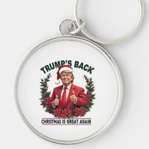 Llavero El regreso de Trump La Navidad es genial de nuevo