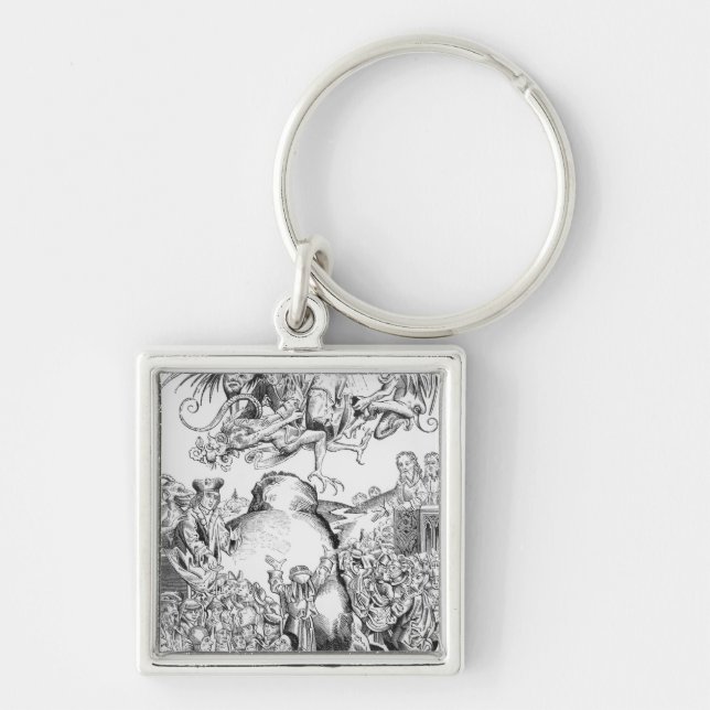 Llavero El reinado del Antichrist (Frente)