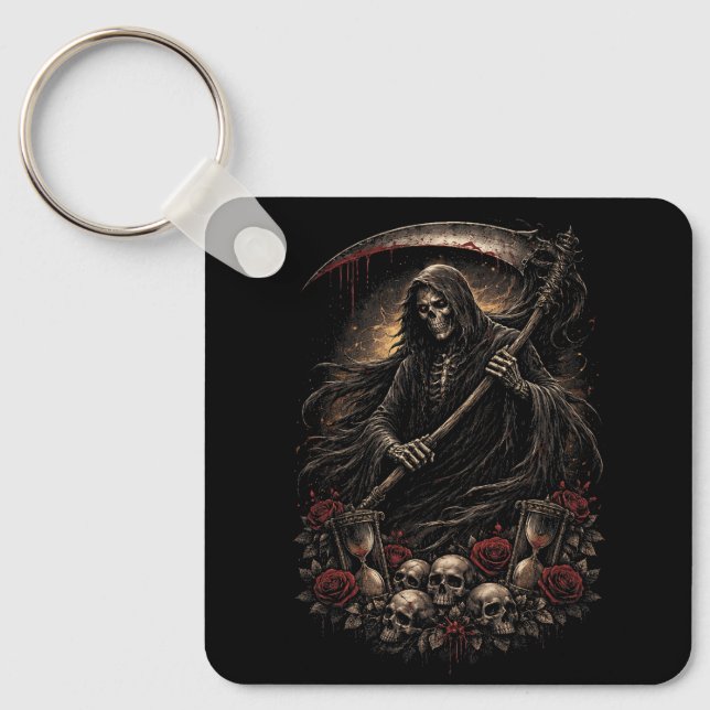 Llavero El Reloj de Arena de la Muerte (Anverso)