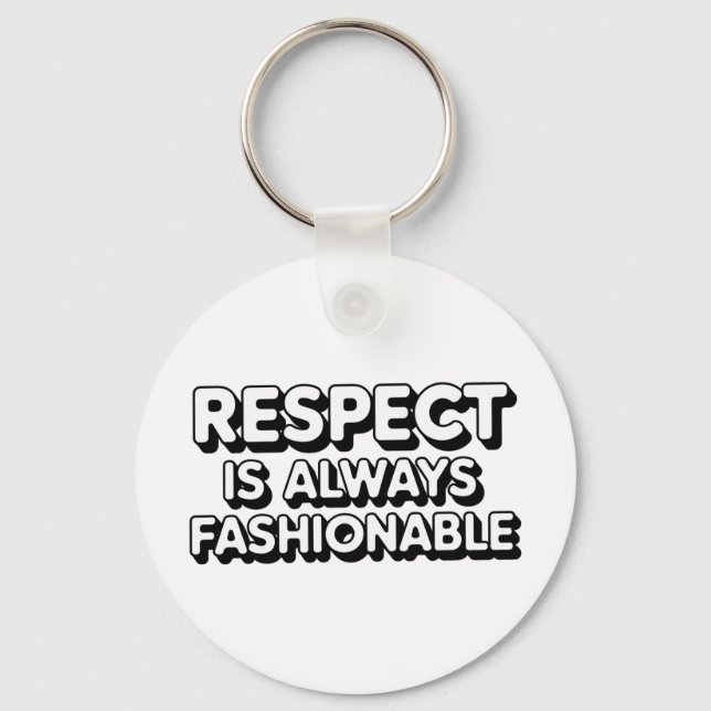 Llavero El Respeto Es Siempre Modestable (Anverso)