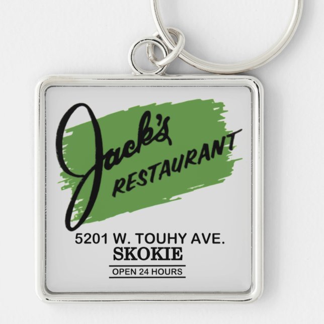 Llavero El restaurante Jack, Skokie, Illinois (Frente)
