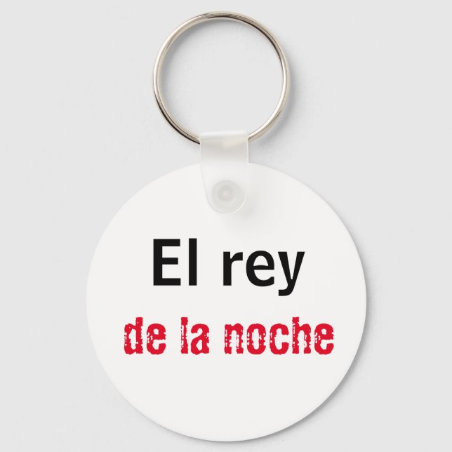 Llavero El rey de la noche (Anverso)