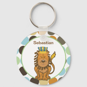 LLAVERO EL REY DEL PERSONALIZABLE DE JUNGLE KEYCHAIN