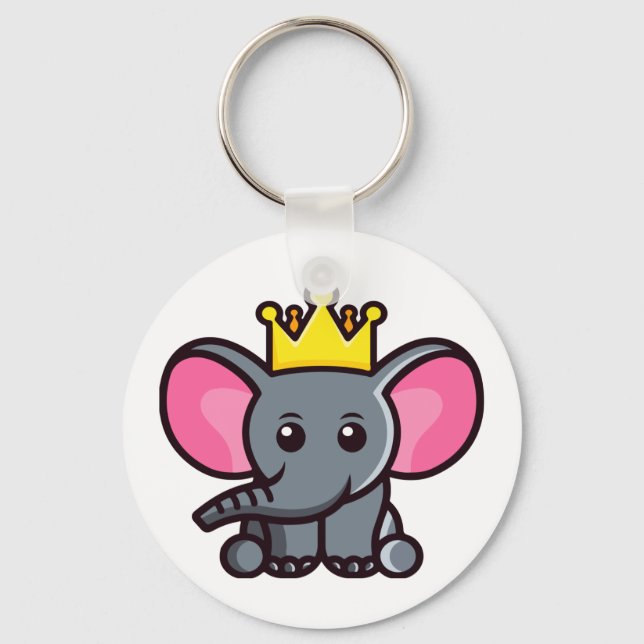 Llavero El rey elefante (Anverso)