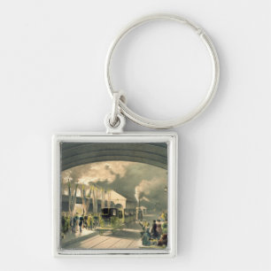 Llavero El rey en la nueva estación cruzada (litho)