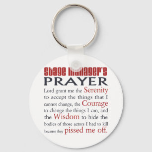 Llavero El rezo del director de escena