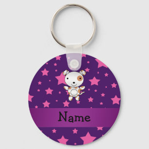 Llavero El rosa conocido personalizado del perro