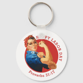 Llavero EL ROSIE rojo clásico del RIVETER