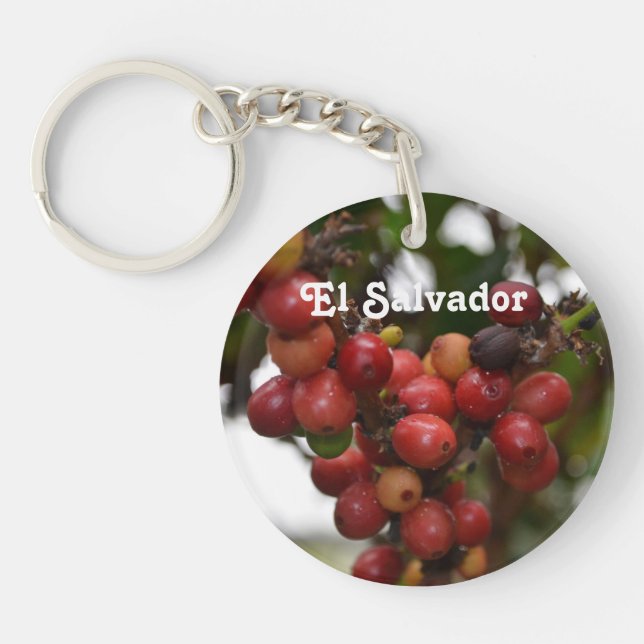 Llavero El Salvador de habas (Frente)