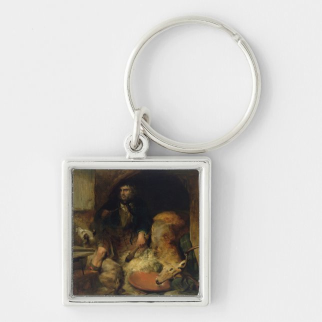 Llavero El salvaje, c.1838 (Frente)
