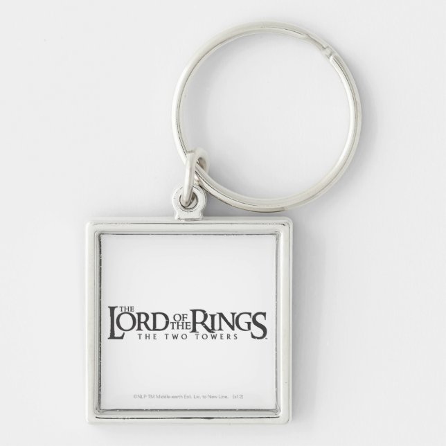 Llavero EL SEÑOR DEL logo horizontal DE LOS ANILLOS (Frente)