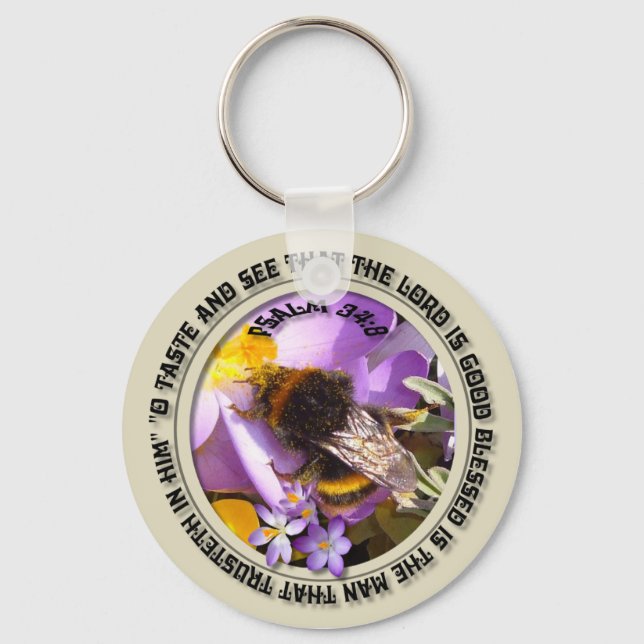 Llavero El Señor es Bueno (Anverso)