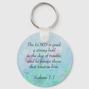 Llavero El Señor Es Bueno - Nahum 1:7