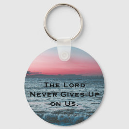 Llavero El Señor nunca se rinde ante nosotros