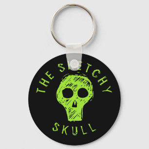 Llavero EL SKULL DE SKETCHY - Keychain