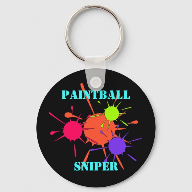 LLAVERO EL SNIPER DE PAINTBALL KEYCHAIN ESTÁ CERCA DE LAS  (Anverso)