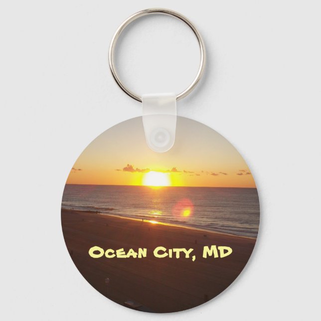 Llavero El Sol en la Keychain del Océano Atlántico (Anverso)