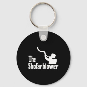 Llavero El Soplador del Shofar Rosh Hashanah Rabino Templo